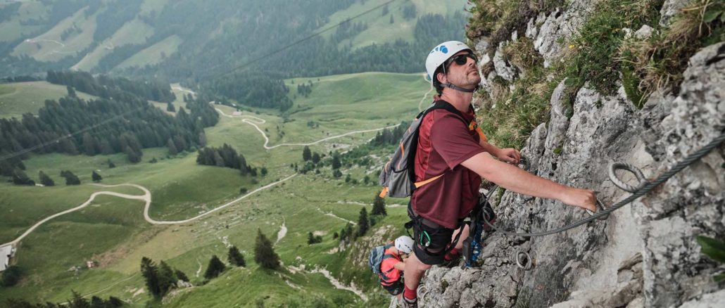 Via Ferrata du Moléson – Voie la Face Via Ferrata du Moléson – Voie la Face
